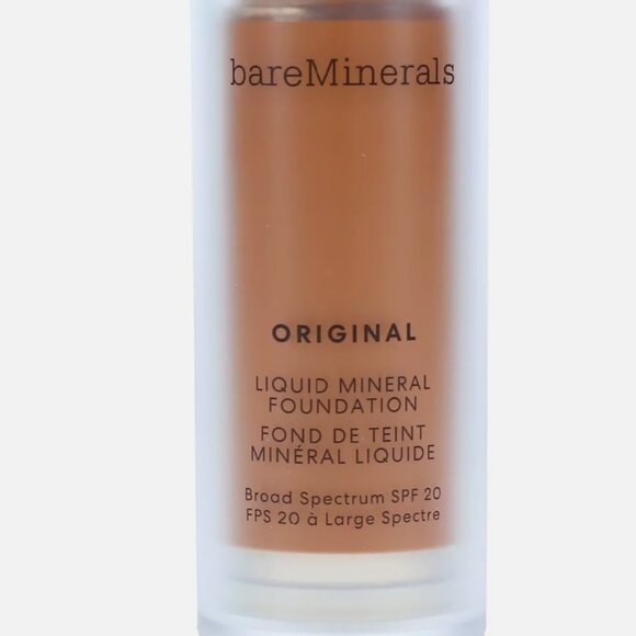 New IB! BareMinerals ORIGINAL LIQUID MINERAL FOUNDATION SPF 20 Neutral Deep 29* - Picture 3 of 3